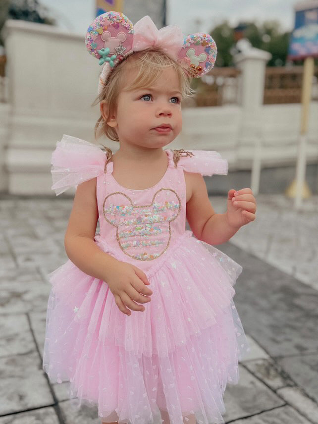 disney dress, baby girl disney outfit, disney birthday dress