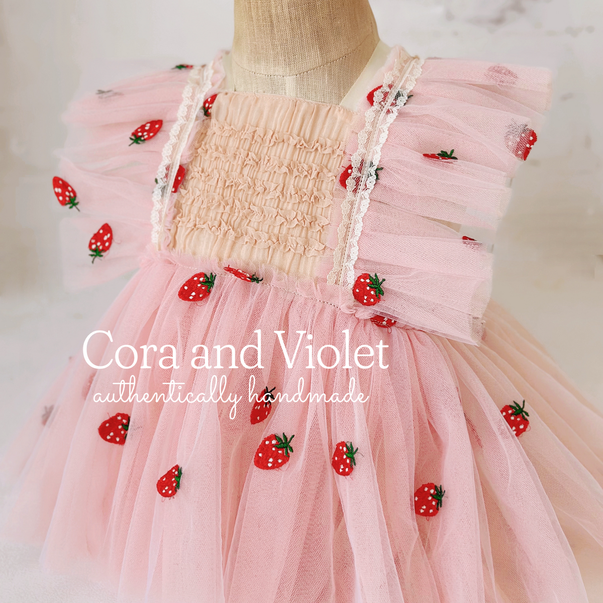 Berry First Birthday Dress | Ready to Ship Cora and Violet Berry First Birthday Dress | Ready to Ship Cora and Violet