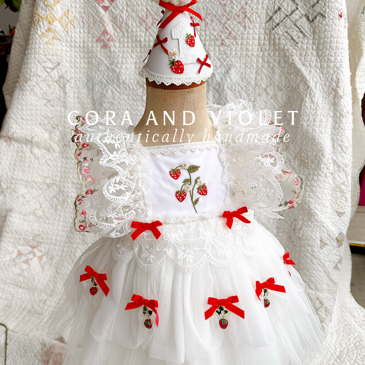 The Phoebe June | Strawberry Dress – Cora and Violet