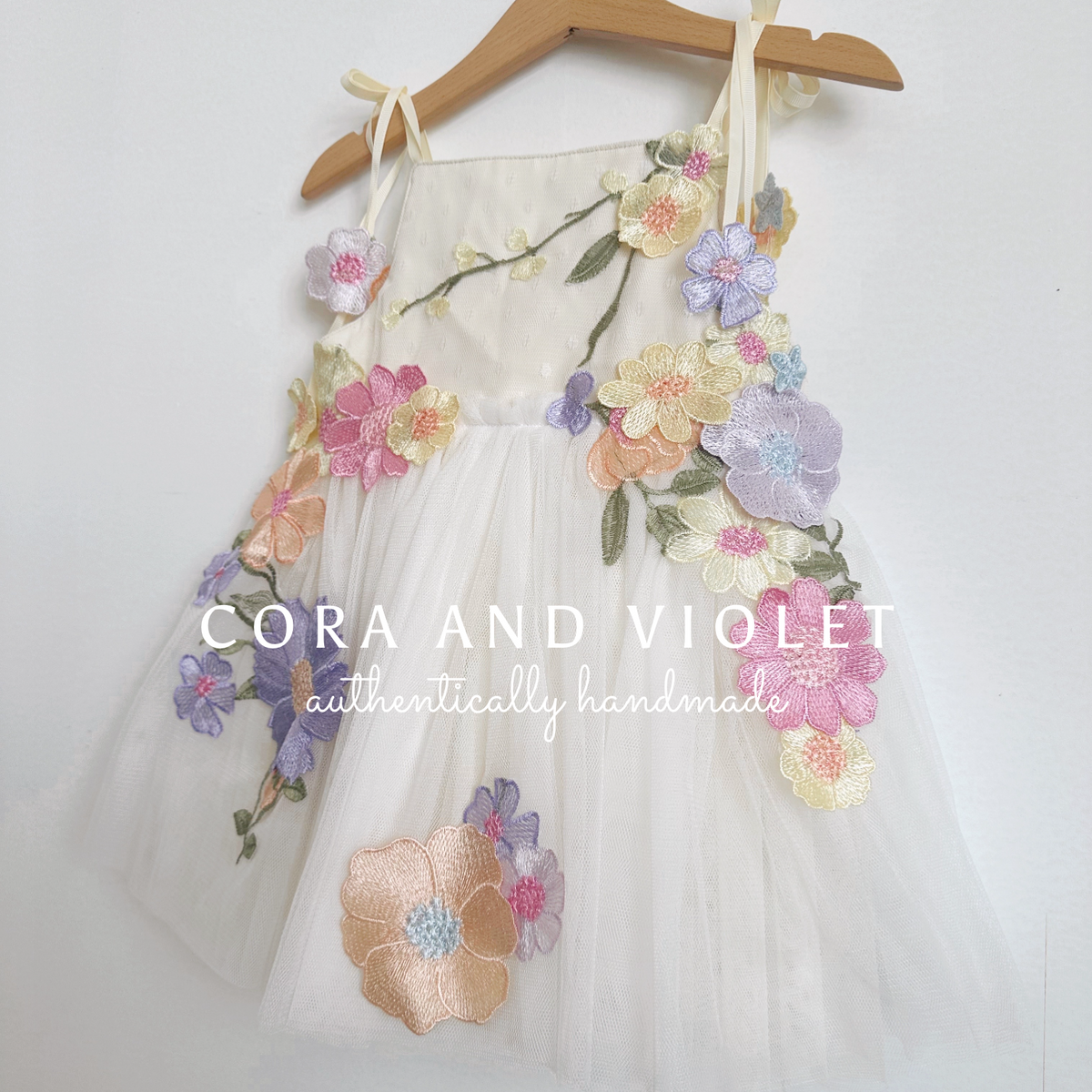 Wildflower flower girl dress Cora and Violet Wildflower flower girl dress Cora and Violet