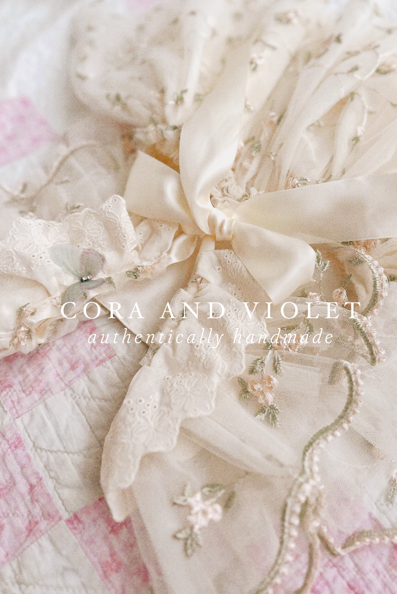 Rear view of the Winnie Heirloom dress showing adjustable straps and flexible waist for a long-lasting heirloom fit.