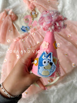 Blue Birthday Party Hat