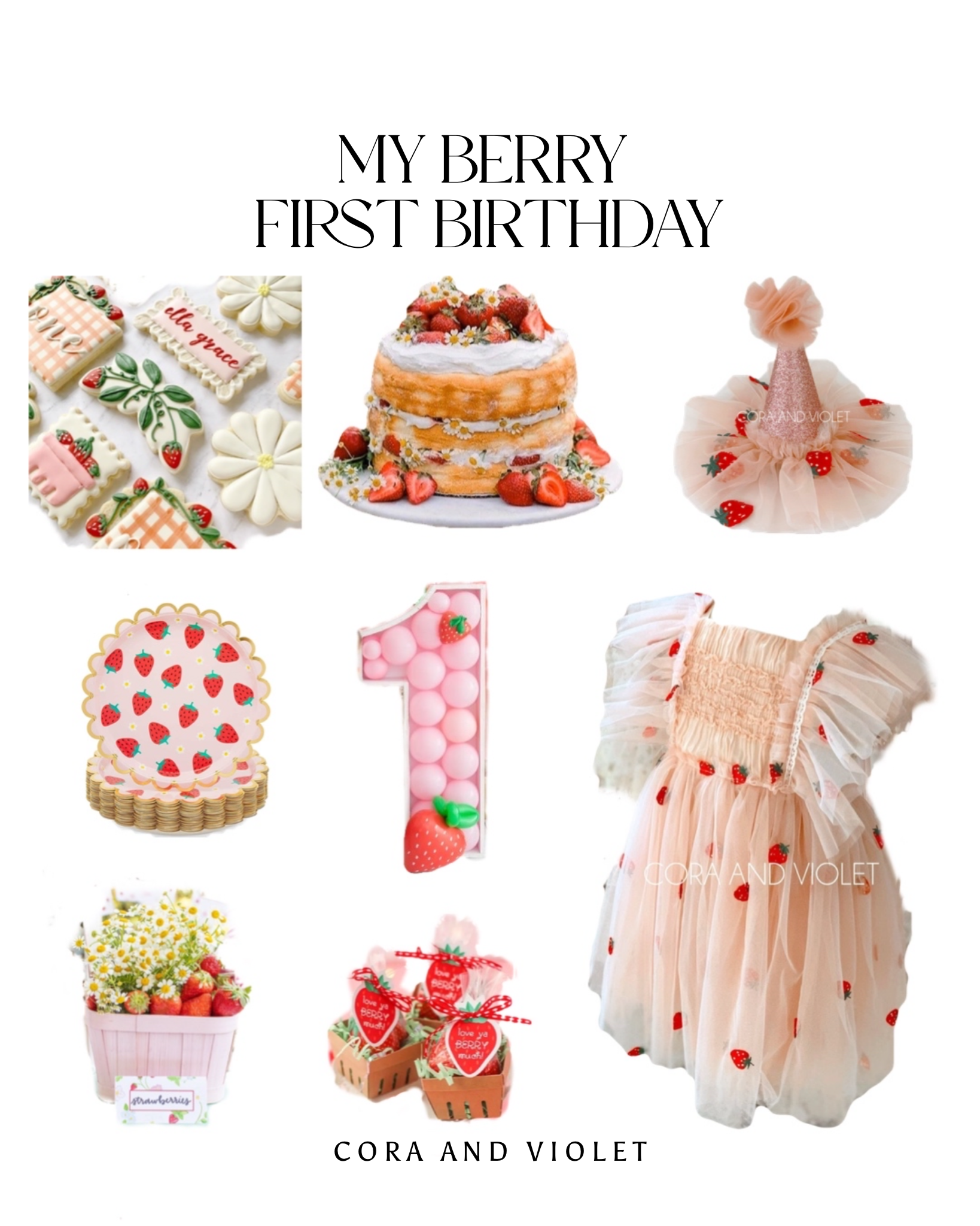 My berry first birthday