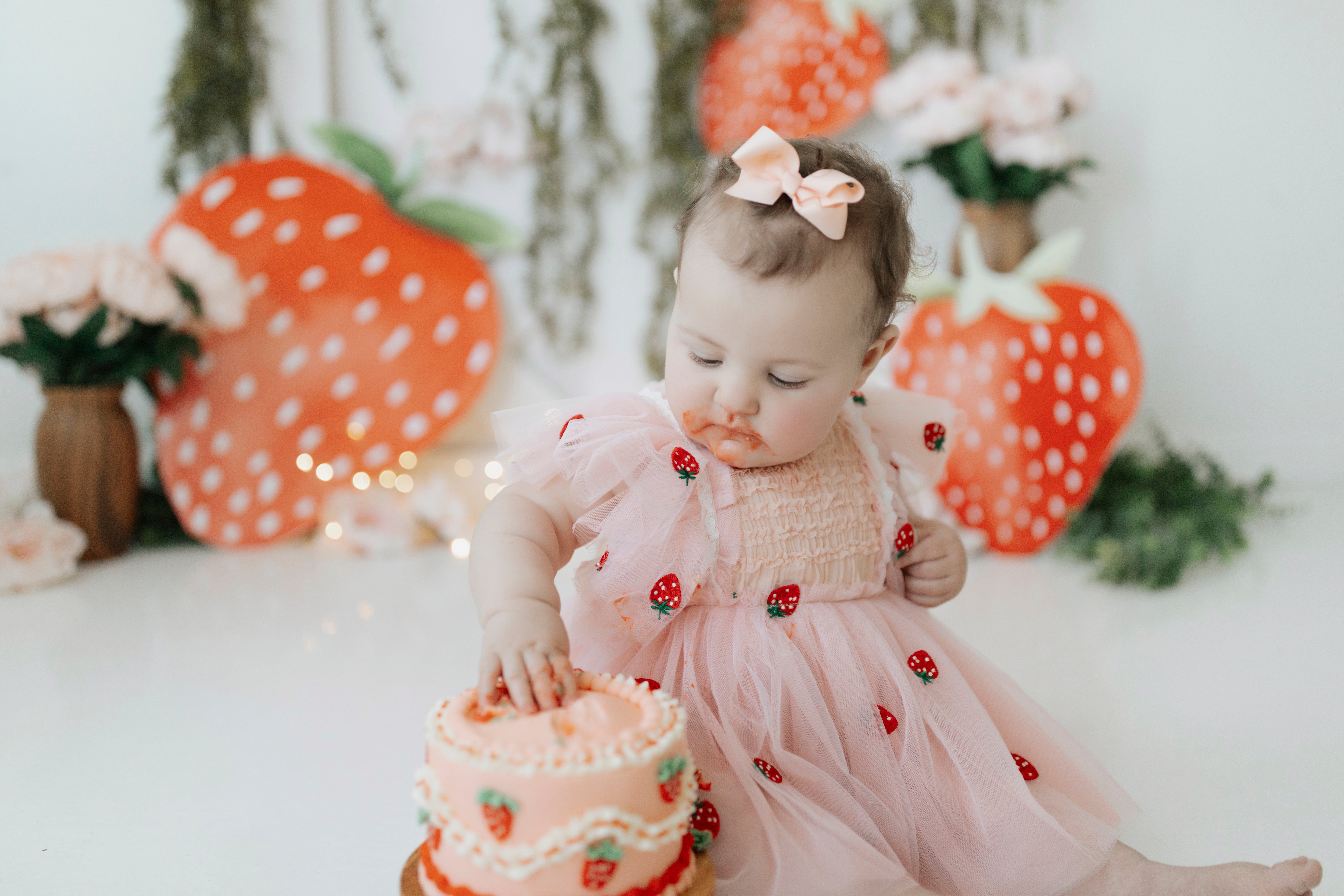 The Berry First Birthday Set – Cora and Violet