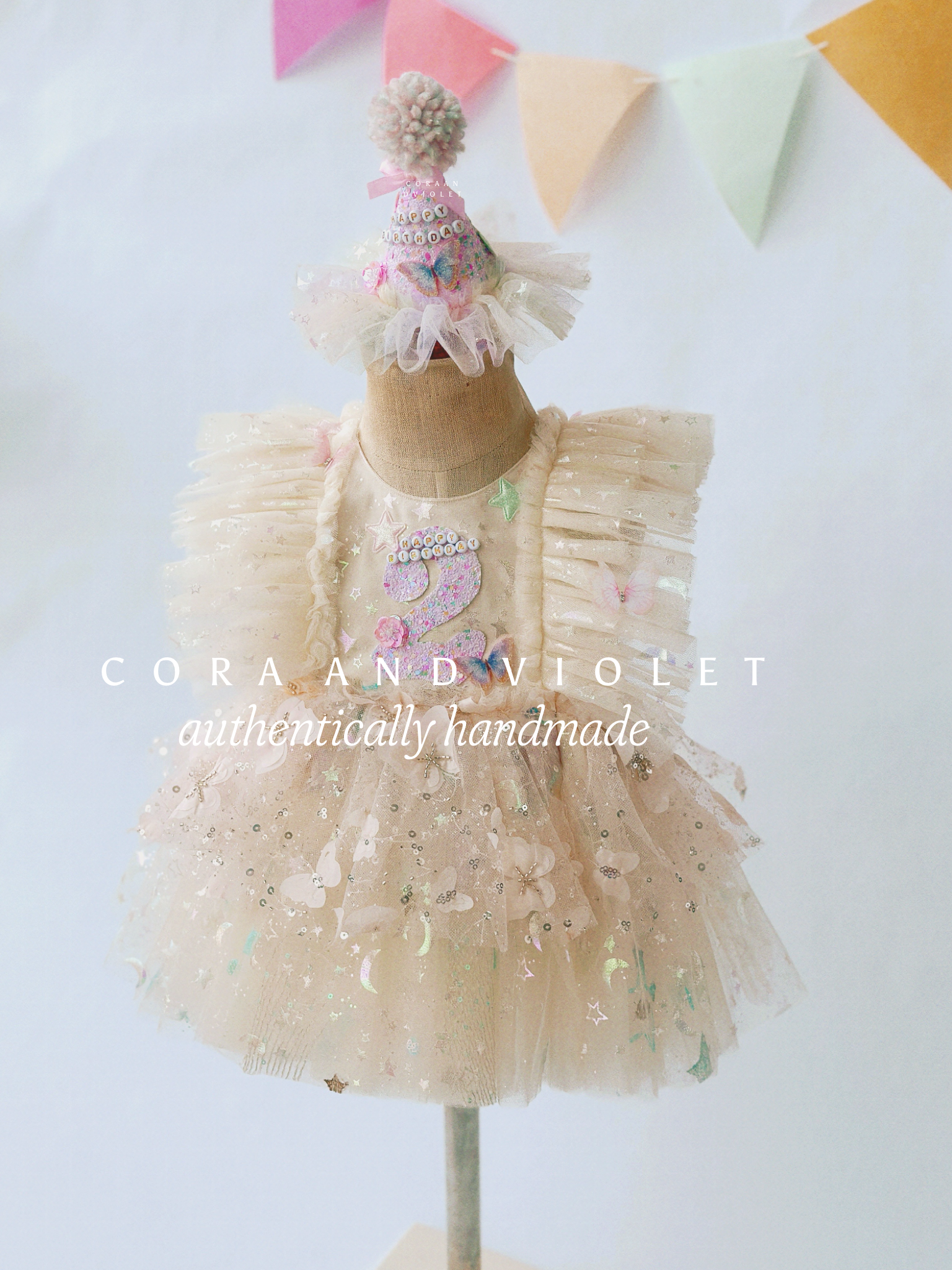 The Fancy Nancy Heirloom Birthday Dress | Artisan Milestone Milestone Cora and Violet The Fancy Nancy Heirloom Birthday Dress | Artisan Milestone Milestone Cora and Violet
