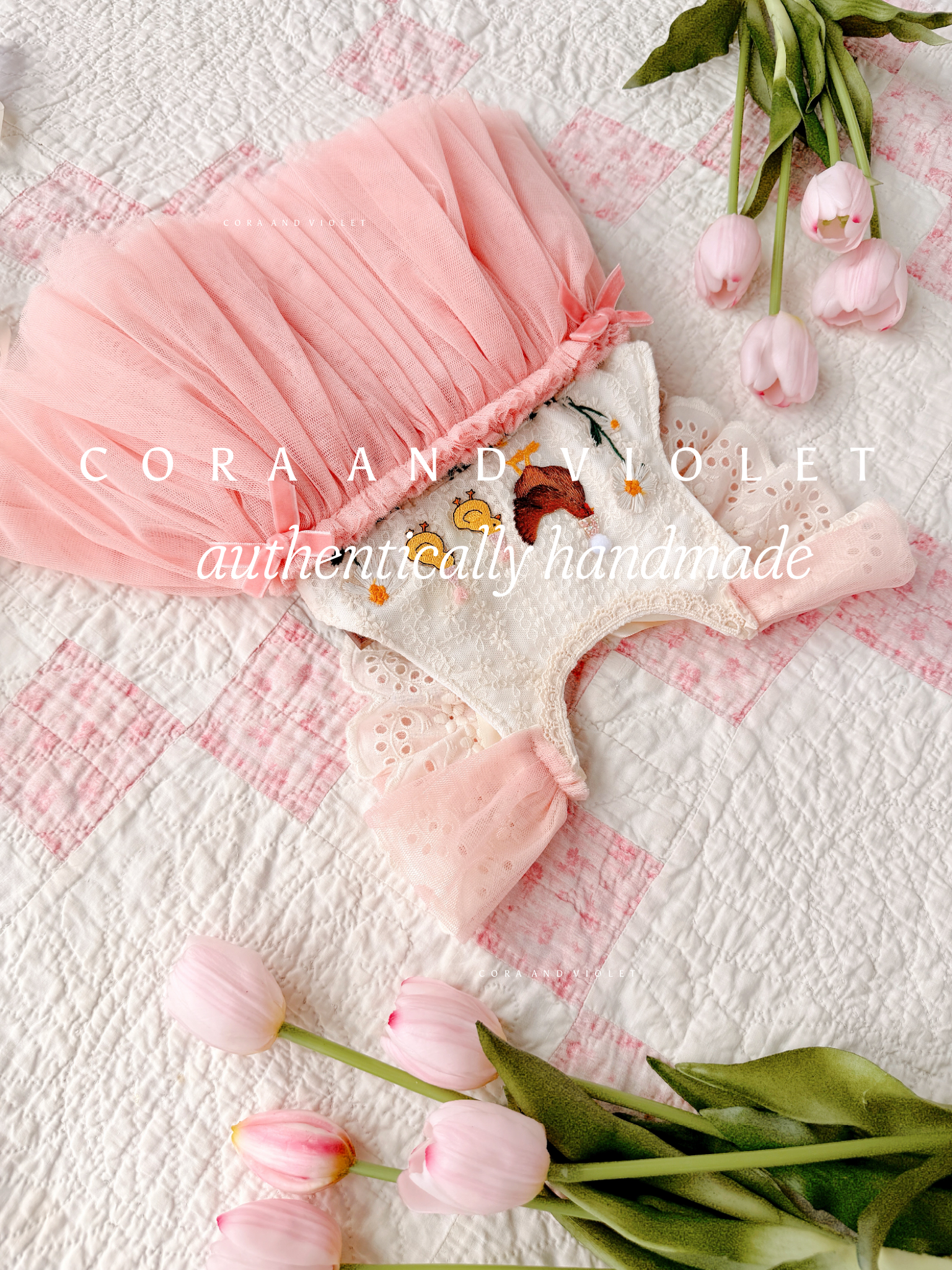One Cute Chick | Heirloom Birthday Dress Cora and Violet One Cute Chick | Heirloom Birthday Dress Cora and Violet