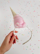 Cotton Candy Headband or Wand | Ready to Ship