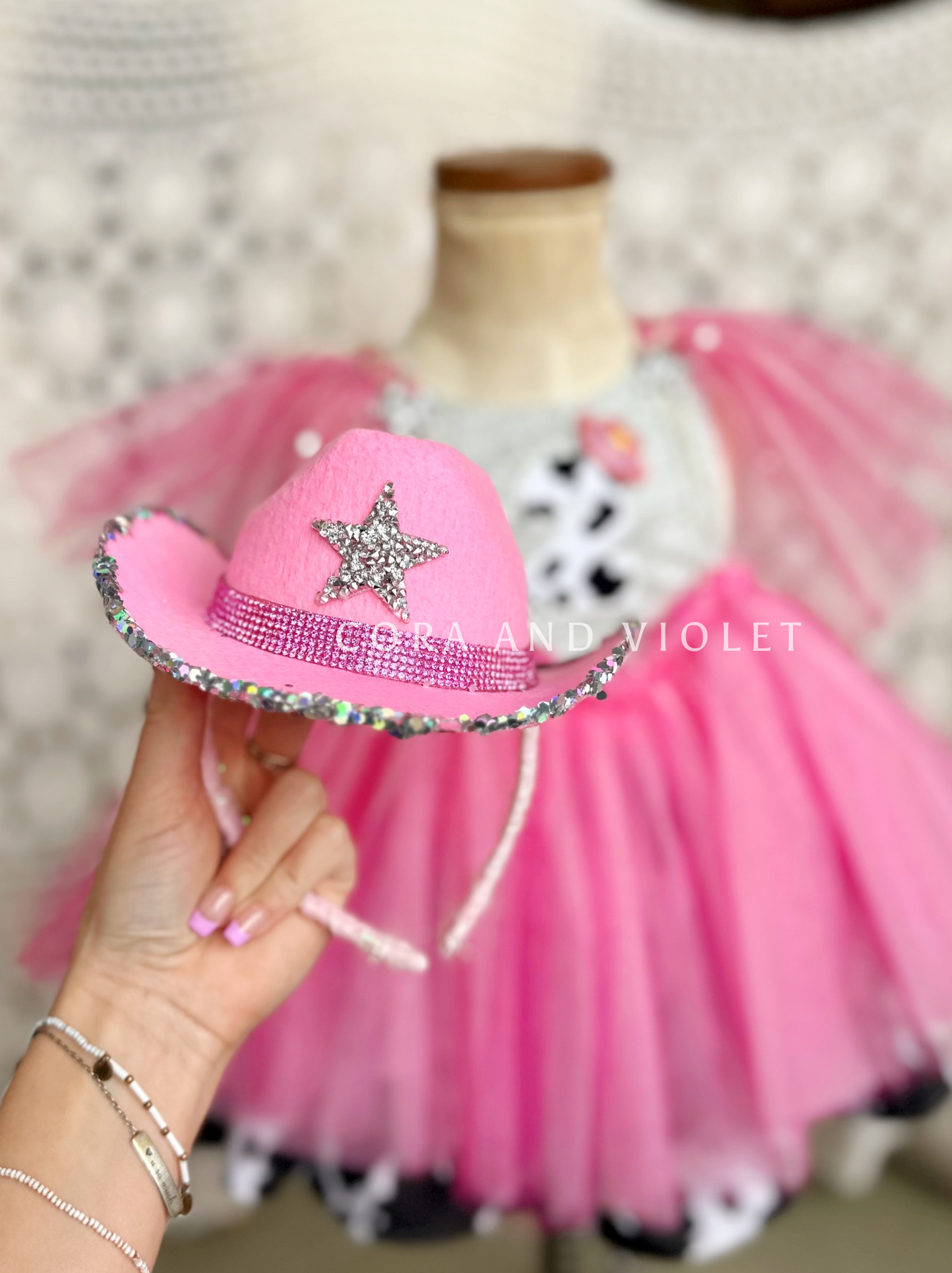 Dolly Cowgirl Birthday Dress Cora and Violet Dolly Cowgirl Birthday Dress Cora and Violet