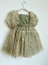 Demeter Butterfly & Wildflower Dress | Ready to Ship