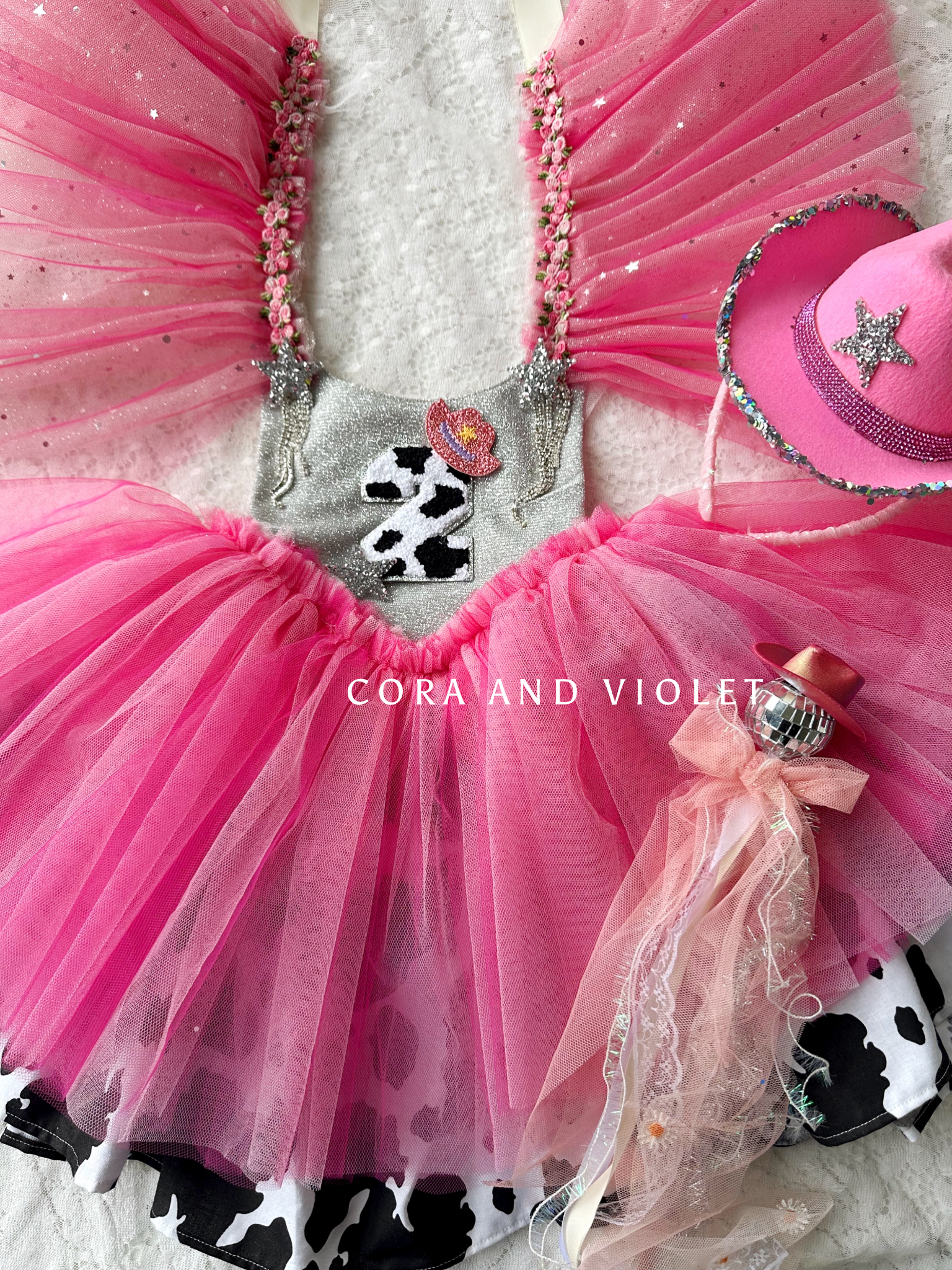Dolly Cowgirl Birthday Dress